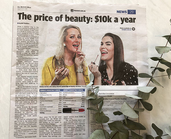 The price of beauty: $10k a year – The Weekend West, 18th August 2018